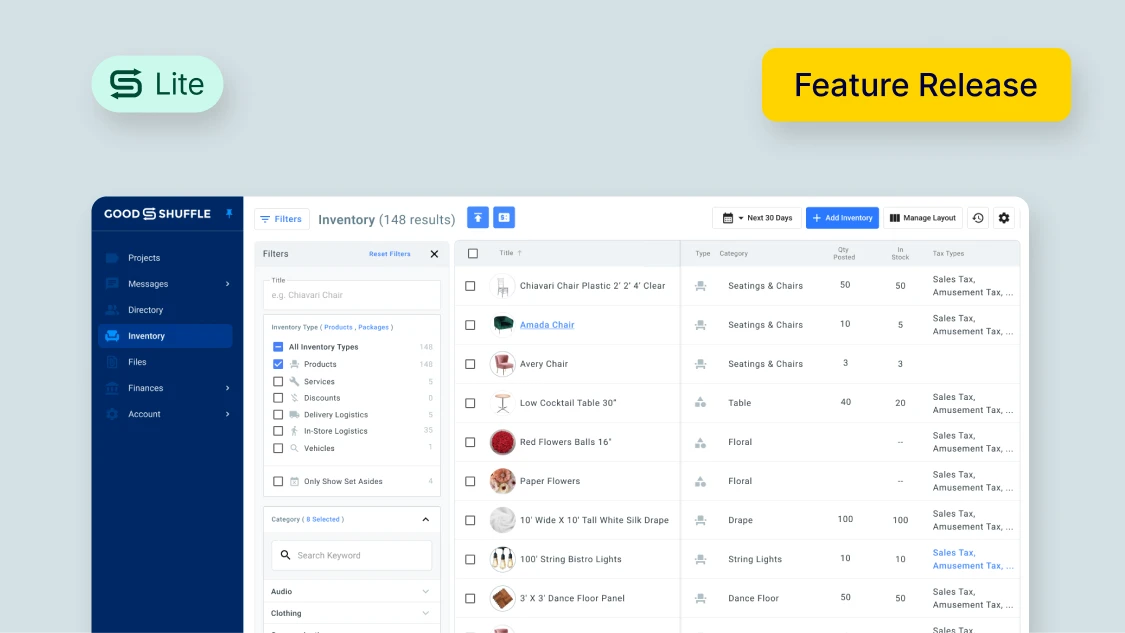 Event rental entrepreneurship doesn’t have to be hard when you have the right tools